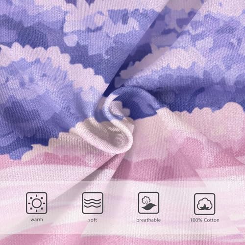 KLL Lavender Field Toddler Boy Pure Cotton Underwear Cute Children Panties3