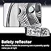 PIT66 Headlights Assembly Compatible with 1994-2001 Dodge Ram 1500/1994-2002 Dodge Ram 2500 3500 Clear Lens Clear Housing Clear Reflector Halogen Headlamp Replacement