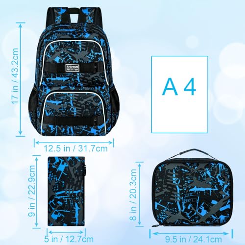 Image of Laptop Backpack, 16 Inch School Bag College Bookbag, Water Resistant Backpacks for Teens Girls Boys Women Men Students