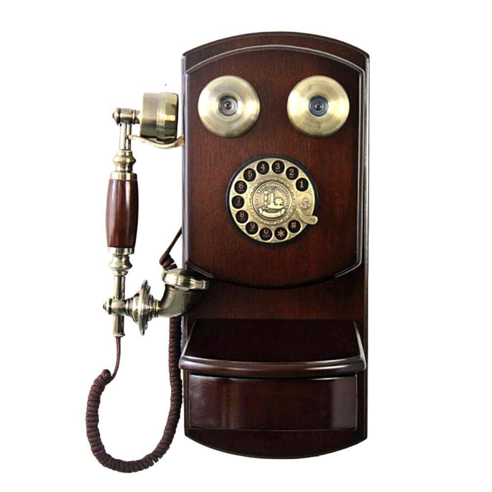 Buy WYH Telephone Wall mounted Antique Vintage Rotary Dial Telephone