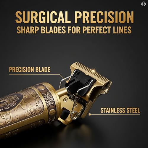 Image of Electric Shaving Machine for Men | Cordless Hair Shaver & Beard Trimmer with Precision Cutting for Smooth Shaving, Grooming & Versatile Styling at Home