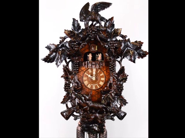 グミグミン Amazon.com: August Schwer Cuckoo Clock Fox, Raven, Grapes : Home