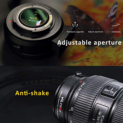 Lens Mount Adapter Ef-Eos M2 Auto-Focus 0.71X Speed-Booster Control Ring For Canon Ef Lens To Canon Eos-M (Ef-M Mount) Mirrorless Cameras M M2 M3 M5 M6 M10 M50 M100 #TOP3