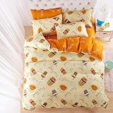 ★El paquete incluye: 1 x funda nórdica200X200(79X79inch), 2 x funda de almohada 48 x 74 cm,