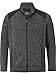 Produktbild Jan Vanderstorm Herren Strickfleecejacke YUL grau 4XL (XXXXL) - 68/70