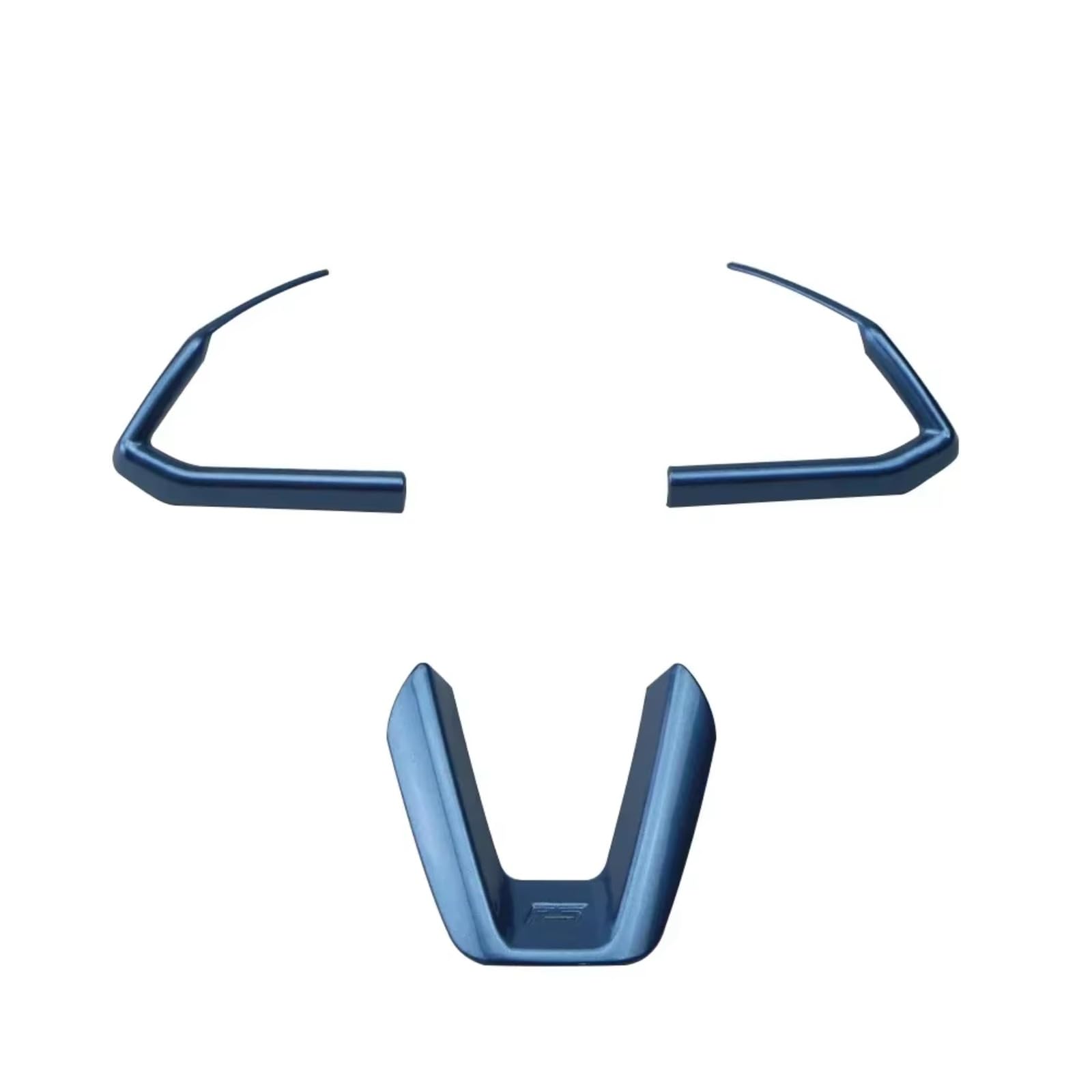Interior Trim Accessory for Mazda 2 3 6 for Demio for CX3 for CX-5 for CX7 for CX9 for Axela for ATENZA Car Steering Wheel Trim Circle Sequins Cover Sticker Car Interior(Blue)