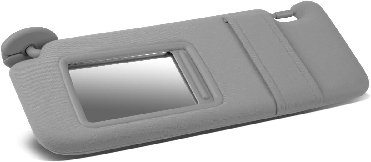 Auto Dynasty OE Style Window Shade Visor Sun Visor Sunshade Compatible with 2009-2016 Toyota Venza, Driver and Passenger Side, Grey