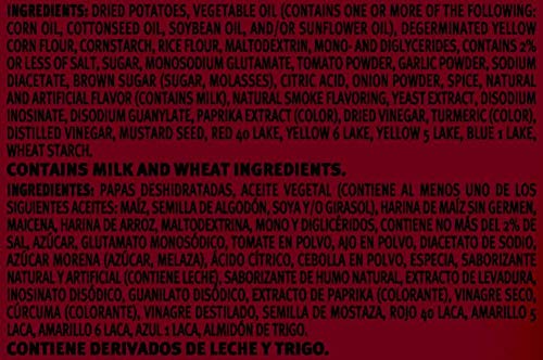Pringles Potato Crisps Chips, Memphis BBQ Flavored, 5.5 oz Can