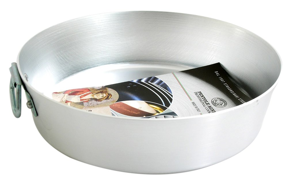 Pentole Agnelli Family Cooking Aluminium Conical Cake - Pan With Ring, Diameter 18 Cm.