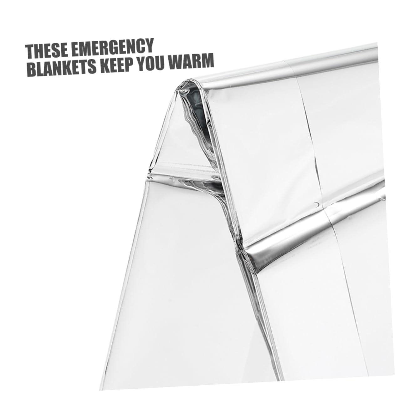 Mipcase Outdoor Essential Multi-use Emergency Blankets Thermal Survival Warmth for Camping Emergencies