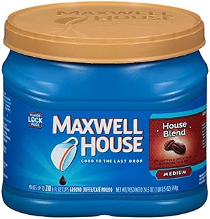 Maxwell House House Blend Ground Coffee (24.5 oz Canister)