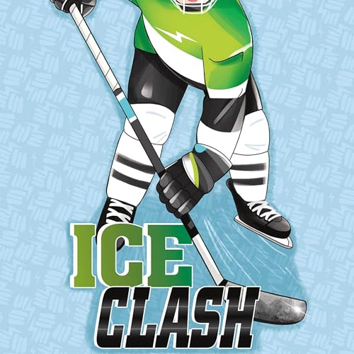 Ice Clash by Jake Maddox, Katie Wood - illustrator episode artwork