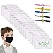 Produktbild 60PCS PM 2.5 Aktivkohlefiltereinsatz 5 Schichten austauschbarer Anti-Haze-Filter-Papierblock für Kinder, Jungen und Mädchen