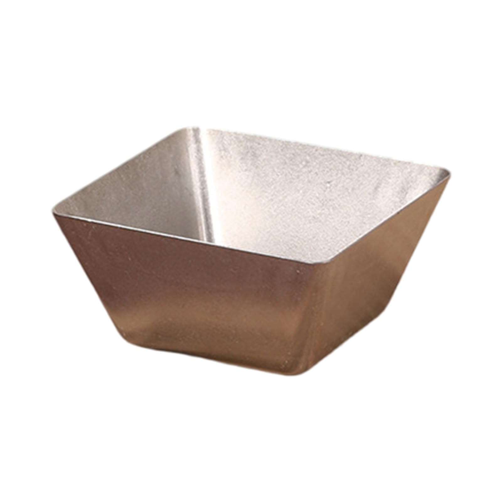 Unique Square Serving Plate in Vintage Styles Resistant Stainless Steel Serving Dishes for Long Lasting Use Decorative Display Tray