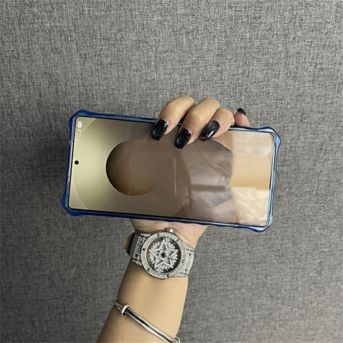 Coque luxueuse Armor Wave Curly rose pour Samsung S25+