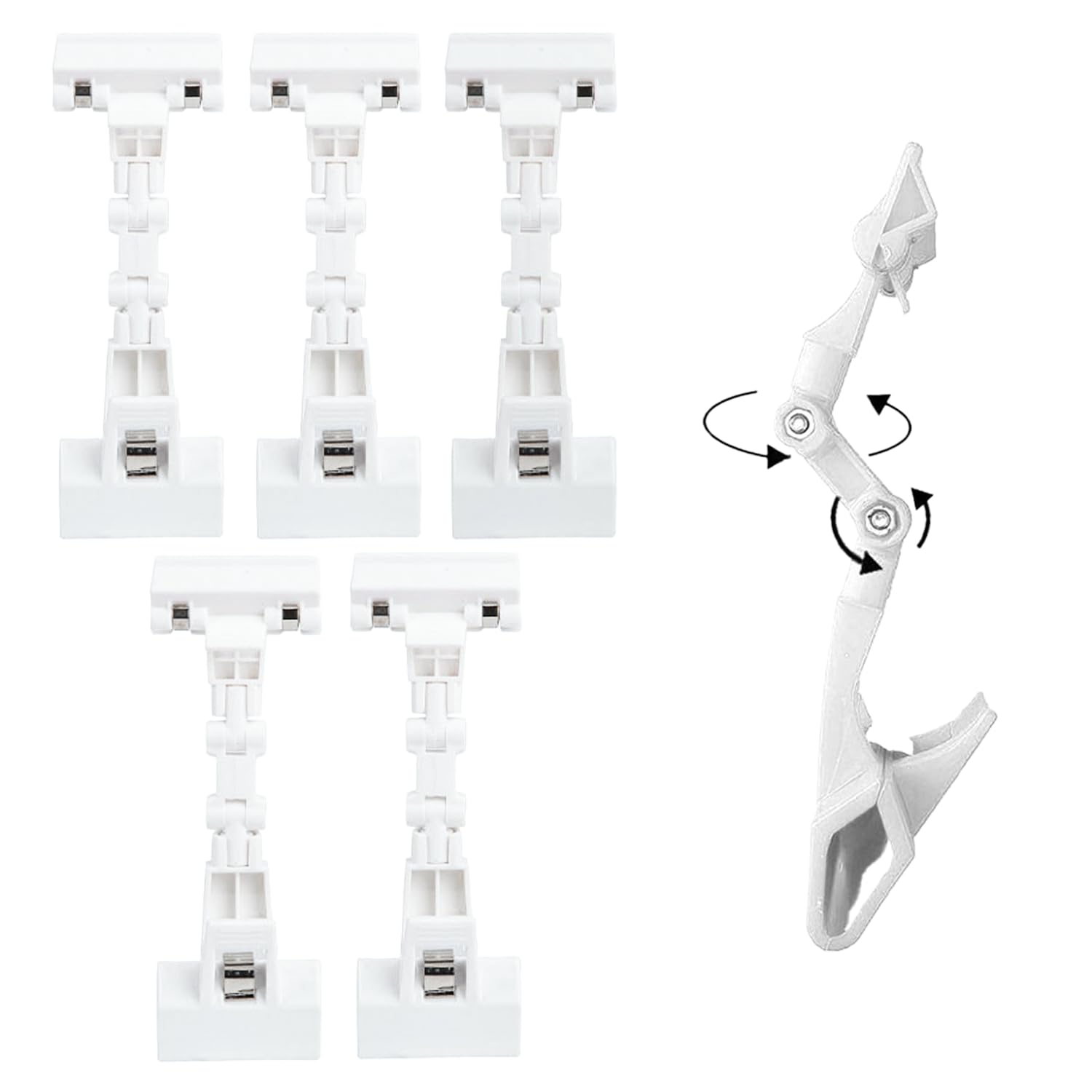 Amazon | どっちもクリップ 5個セット ダブルクリップ ポップクリップ