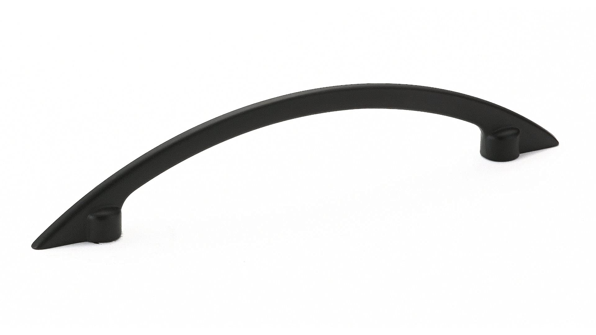 Tirador de mango de metal Richelieu negro mate: diseño moderno y ergonomía para armarios