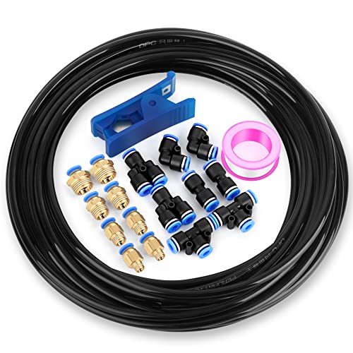 Tailonz Pneumatic Schwarz 8mm oder 5/16 OD 5mm ID Polyurethan PU Luftschlauch Rohr Rohrsatz 10 Meter 32.8ft Cover