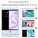 wsiiroon Hülle für Samsung Galaxy Note 9 Handyhülle, Stoßfest Kratzfest, Anti-Fingerabdruck, Anti-Rutsch Fallschutz Schutzhülle, Anti-Öl, Unterstützt kabelloses Laden für Samsung Note 9 Case (Schwarz)