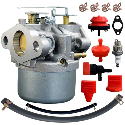 Ruixing OEM 640084B Carburetor for Tecumseh 5HP 6HP 640084B MTD 632107A 632107 640084 640084A Ariens ST524 ST504 Toro 521 524 Snowthrower 38040 Craftsman Snow Blower HSSK40 HSSK50 HS50 LH195SA