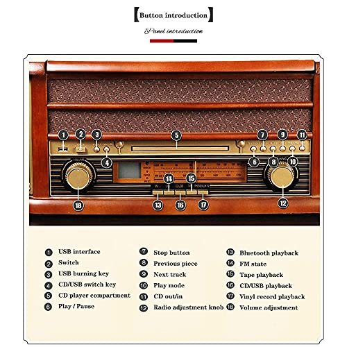 Tourne-disques, Platine Tourne-Disque avec Haut-parleurs – Bluetooth/Radio FM/Lecteur de Cassettes CD/disques Vinyle LP… - Les Beatles, Paul McCartney, John Lennon, RIngo Starr, George Harrison Tourne-disques, Platine Tourne-Disque avec Haut-parleurs – Bluetooth/Radio FM/Lecteur de Cassettes CD/disques Vinyle LP… – Image 8