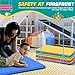 DaisyInner Rest Mat Trolley Nap Mats Storage Cozy Cot Trolley Storage Cart Teaching Rolling Cart for Sleeping Mats