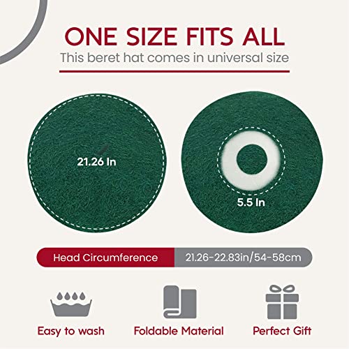 image for CHAPEAU TRIBE Women's Wool French Beret – Stylish, Chic & Cozy Paris