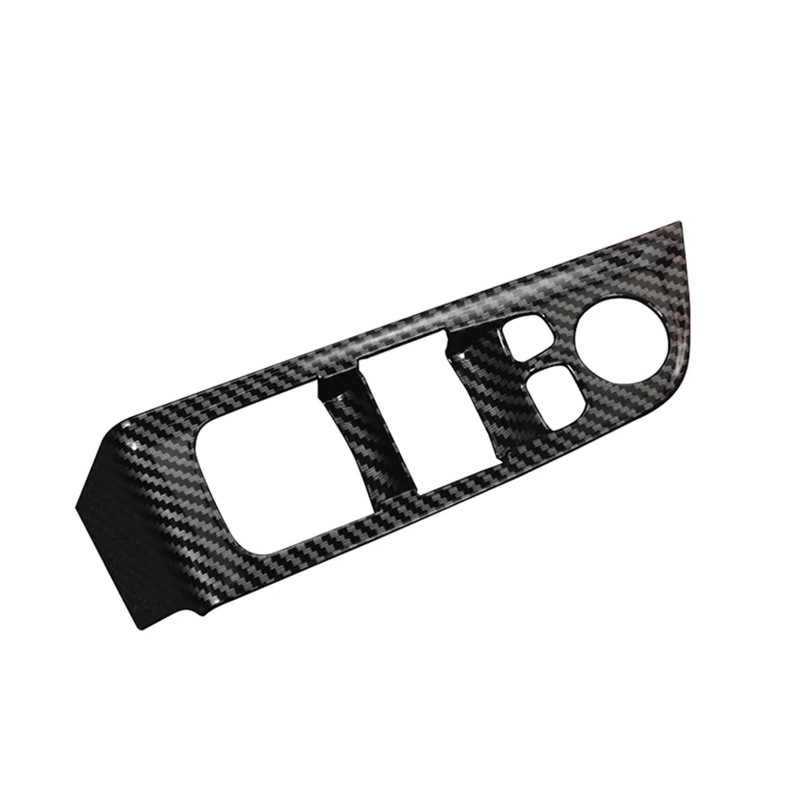 Autotür-Armlehnenverkleidung, Fensterglas, Hebeknopf, Schalter, Dekoration, Auto-Abdeckung, Aufkleber, Verkleidung, kompatibel mit BMW 6er Gt 6gt G32 2018–2023(Carbon Fiber Color)