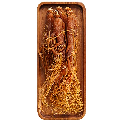 Red Ginseng Roots Whole Root Pieces - Red Panax Ginseng Roots Ginseng Red Ginseng Korean Red Ginseng Supplement Red Ginseng Tea Energy Chews (100 Grams /0.22 Lbs), 1.0 Count #TOP4