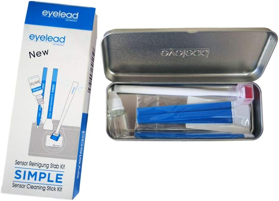 SCK-2 Sensor Gel Stick Cleaning Kit with Fluid, 17mm Swabs, 3mm Swab, VCP-1 Paper for Sony Leica