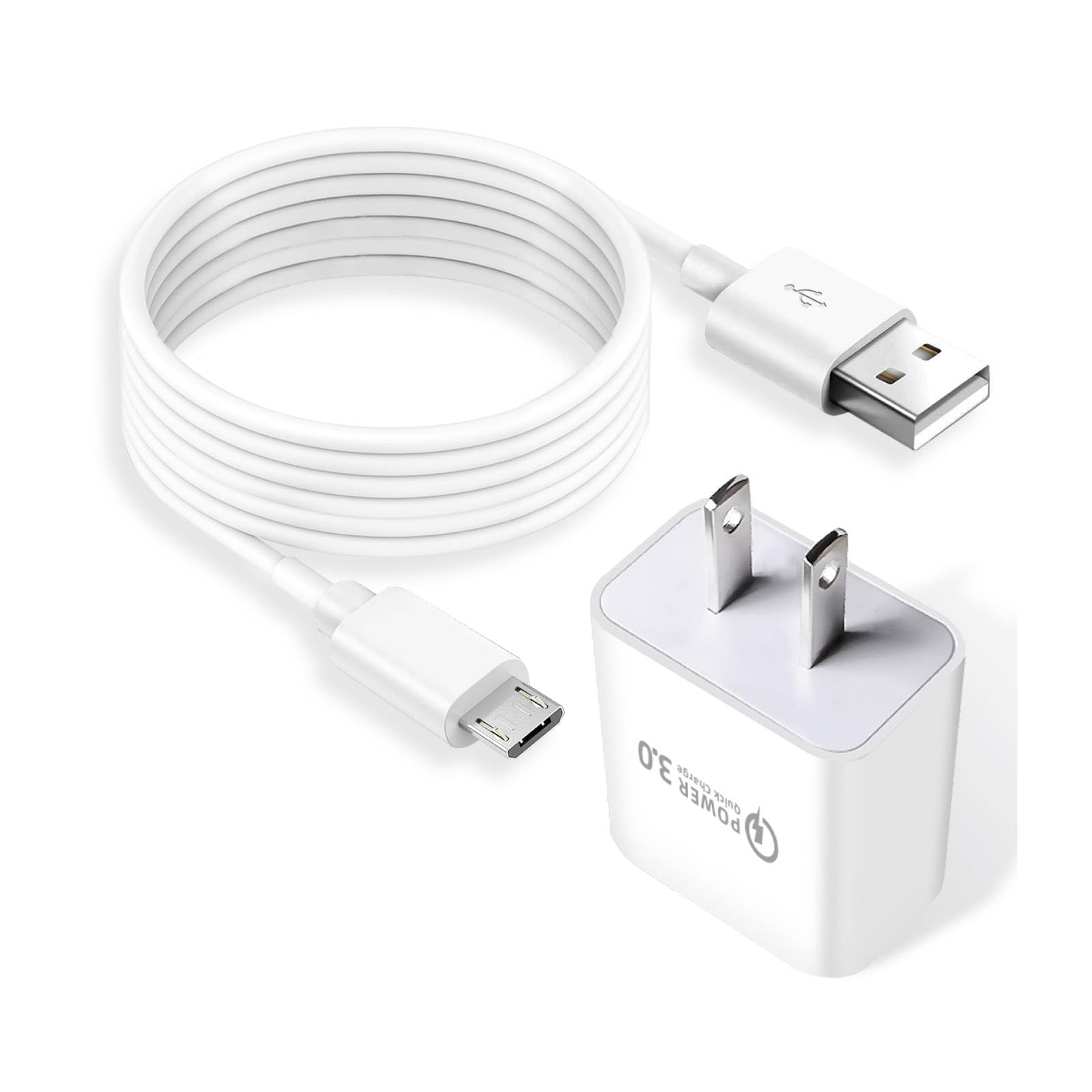 Amazon.com : 10FT Micro USB Charging Cable Arlo 9V Power Adapter