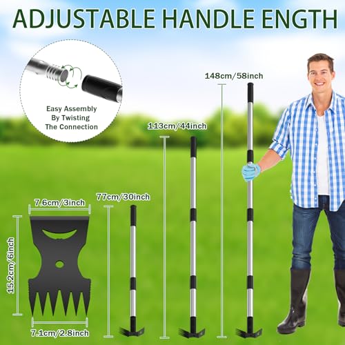 Ukiupop Weed Puller Tool with Long Handle - Image 3