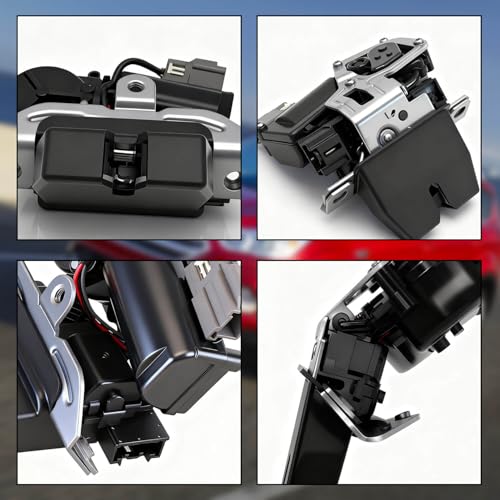 Image of Liftgate Hatch Lock Latch Actuator, Compatible for Ford Escape 2017-2019 Tailgate Latch Assembly, Liftgate Lock Actuator Motor Rear Trunk Latch Fit GJ5Z7443150 GJ5Z-7443150