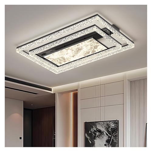 Plafonnier LED salon réglable par télécommande pour la maison