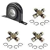 Rear Drive Shaft Carrier Bearing and U Joint Kit Compatible with Ford F250 Super Duty F350 Super Duty 1999-2010 Replace 5-160X 210866 HB88508