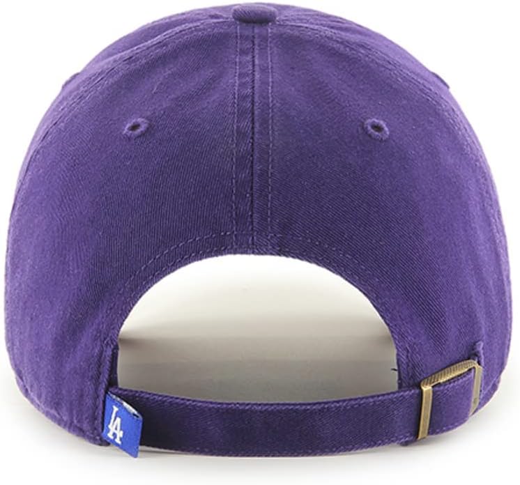 47 Los Angeles Dodgers Clean Up Dad Hat Baseball Cap - Purple
