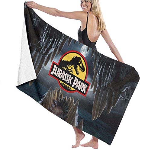 Preisvergleich Produktbild AGHRFH Jurassic-Park Strandtuch Badetücher Badetücher Zubehör Pool Handtuch
