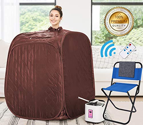 Himimi 2L Foldable Steam Sauna Portable Indoor Home Spa Weight Loss Detox