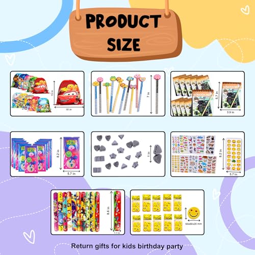 Image of SNAPTRON Return Gifts For Kids -80Pcs Return Gift For Kids Birthday 10 sets each| Bulk Return Gifts For Kids Age 4 5 6 7 8| Kids Return Gifts for Birthday in Bulk| Best Kids Gift items