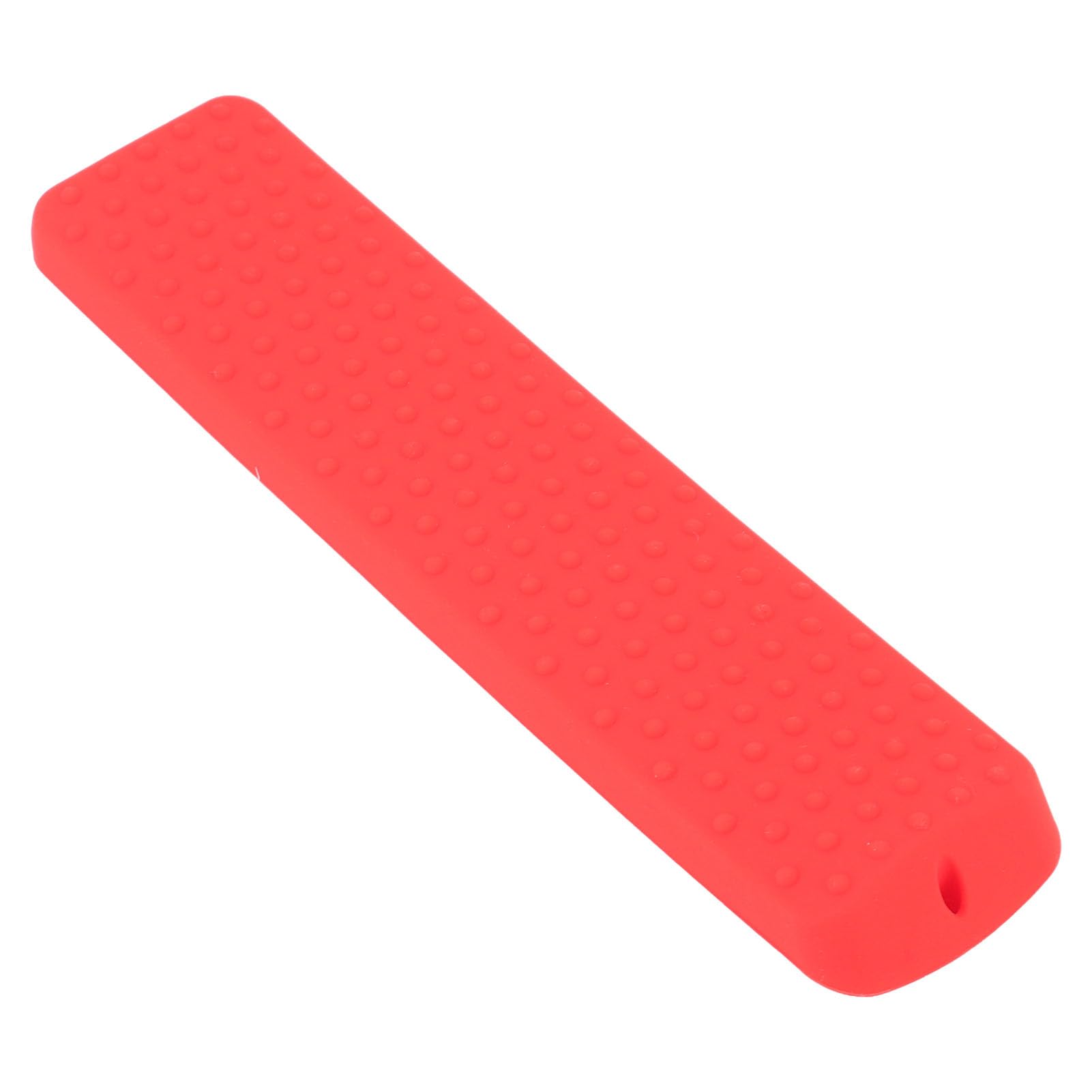 Cover per Telecomando in Silicone Antiscivolo per TV Stick 4K - Custodia Protettiva Antiurto con Cordino - Materiale Lavabile, Accesso Completo Ai Pulsanti (Insieme rosso)