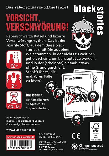 Spielansicht von Black Stories Vorsicht, Verschwörung!_1