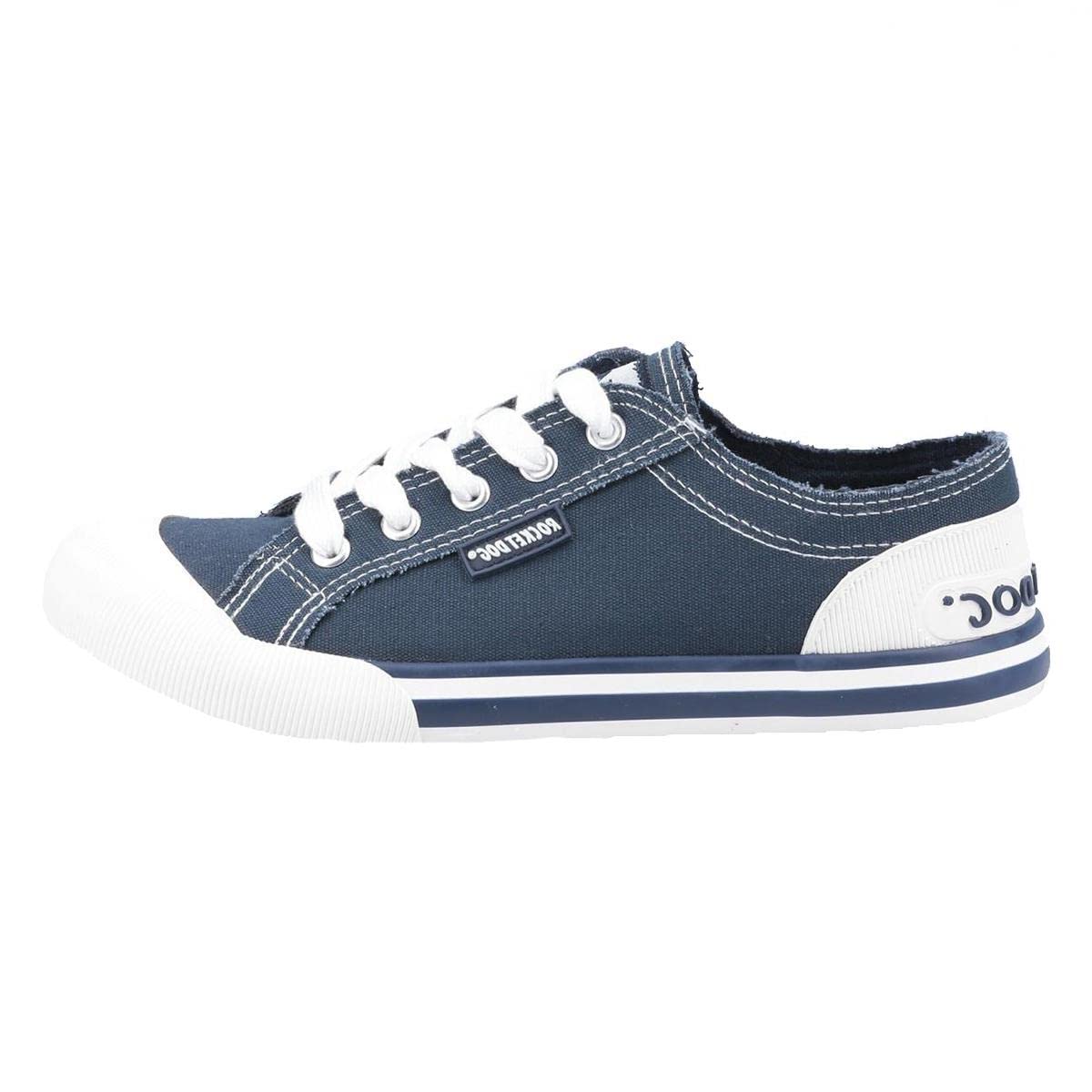 Rocket Dog Womens Jazzin Plimsoll in Navy - Size 4 UK - Blue