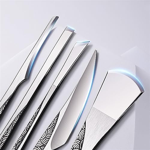 Kit de cortaúñas profesionales de acero inoxidable para el cuidado de los pies 5