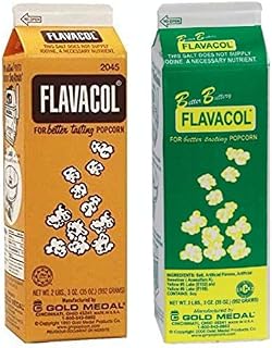 Original Flavacol and Butter Buttery Popcorn Seasoning Salt - (35 oz. Each) by Gold Medal