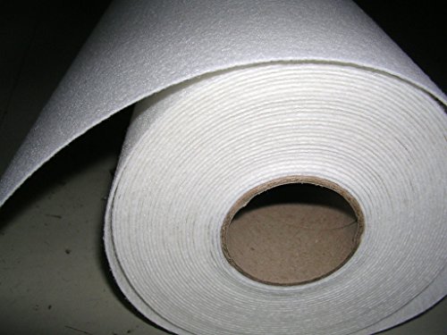 Toile Molleton Rigide 50 cm Blanc