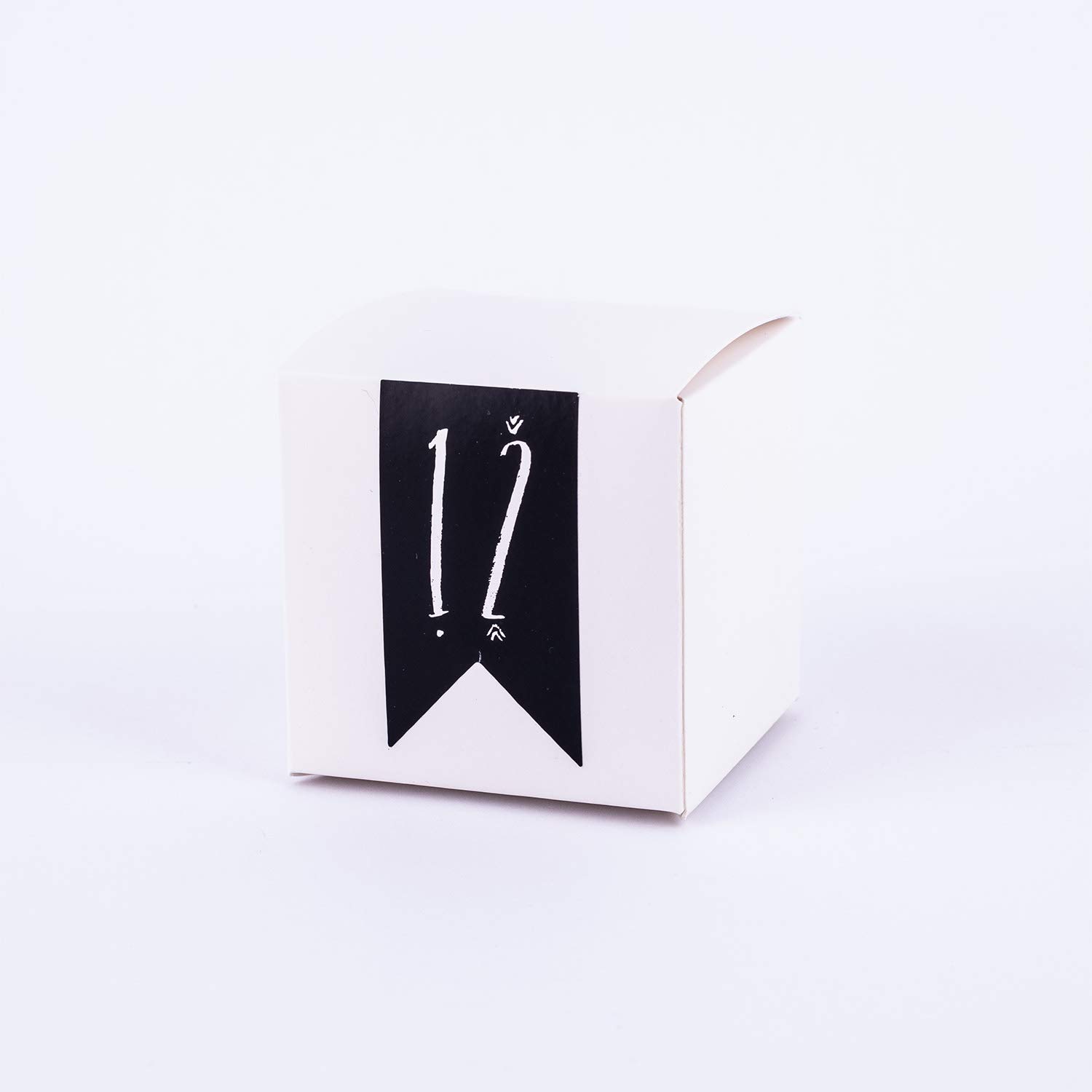 pajoma Advent Calendar 24 Boxes to Fill with Stickers Silver - Image 2