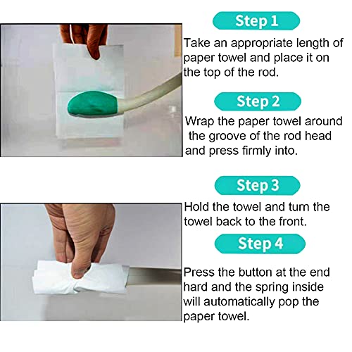 Hengxia Wipe Assist, 15" Long Reach Comfort Wipe Holder, Ideal Self Wipe Assist Bottom Wiping Aid For Limited Mobilities, Extend Your Reach, Grips Toilet Paper Or Pre-Moistened Wipes #TOP2