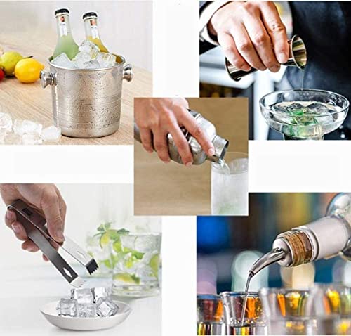 Set de Coctelera con Soporte y Accesorios de Acero Inoxidable miniatura 2