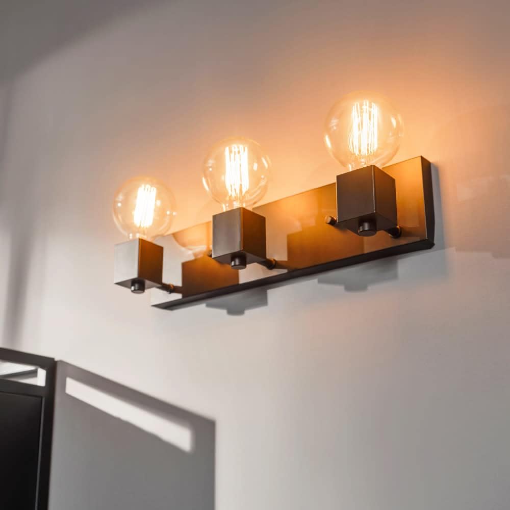 Globe Electric 91002729 Trento 3 Light 18" Wide Vanity Light - Matte Black