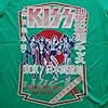 KISS Destroyer Tour 78 Skinny Fit T Shirt XL Green #1